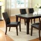 CM3338T Westend I Dining Table in Brown Cherry w/Options