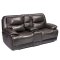 Alden Power Motion Sofa & Loveseat - Dark Grey Leather