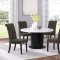 Sherry Dining Table 115490 in Rustic Espresso & White by Coaster