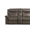 Kisner Motion Sofa & Loveseat Set in Brown by Klaussner