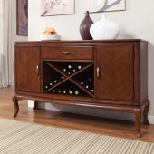 60027 Kingston Server in Brown Cherry by Acme