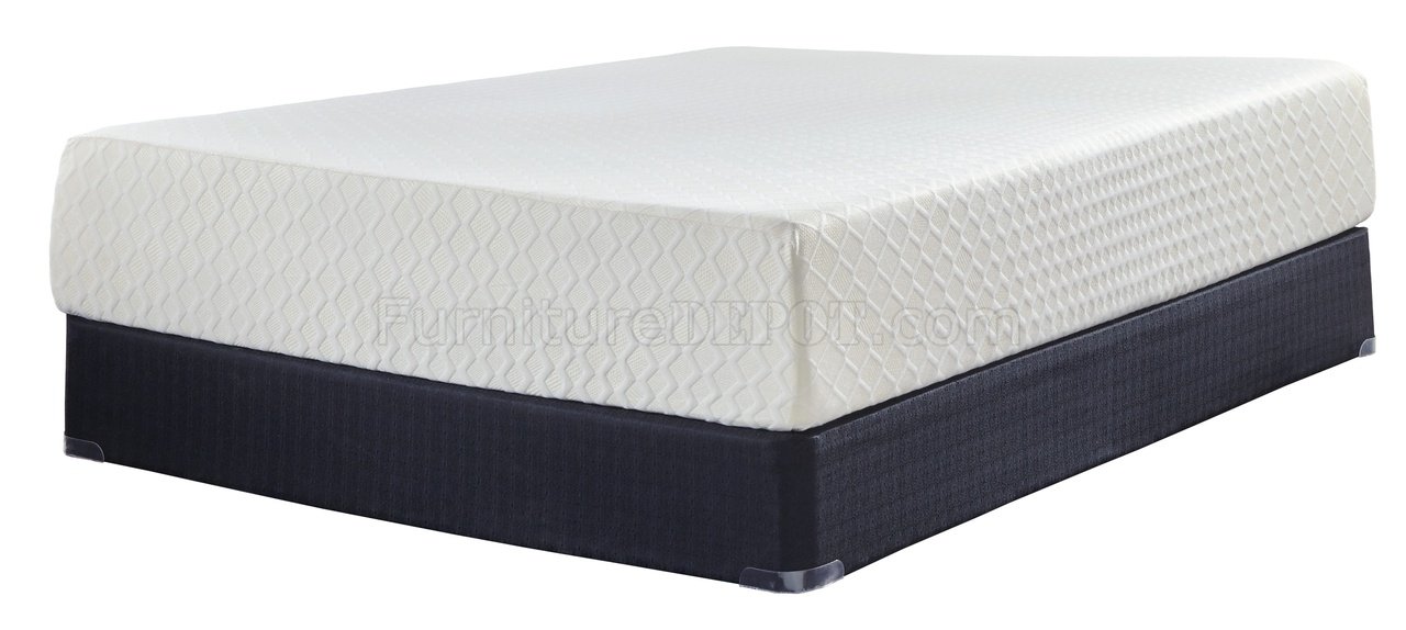 12 Chime Memory Foam Mattress M727 by Ashley w/Options