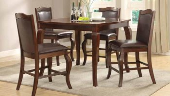 Louanna 5Pc Counter Height Dining Set 104848 Coaster w/Options [CRDS-104848 Louanna]