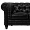 Zahara Sofa TOV-S24-01 in Black Leatherette by TOV Furniture