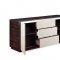 AC642 Buffet in Wenge & Grey Gloss by Beverly Hills