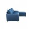 Marcin Sectional Sofa 51820 in Blue Fabric by Acme