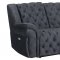 Evelyn Power Motion Sofa & Loveseat in Granite Fabric by Global