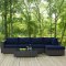 Sojourn Outdoor Patio 5Pc Sectional Set EEI-1886 by Modway