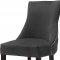 Hannah Dining Chair 774 Set of 2 Grey Velvet Fabric by Meridian