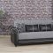 Royal Home Sofa Bed in Gray Fabric by Casamode w/Options