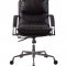 Haggar Office Chair 92538 Antique Slate Top Grain Leather - Acme