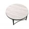 Ayser Coffee Table 3PC Set 85380 in White Washed & Black by Acme