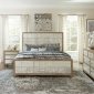 Kalette Bedroom 1721 in Oak & Mirror by Homelegance w/Options