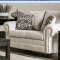 Julian Sofa SM4018 in Ivory Chenille Fabric w/Options