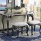 House Delphin Coffee Table 3Pc Set 88833 in Charcoal by Acme