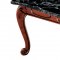 BK81C Coffee Table w/Black Faux Marble Top by American Eagle