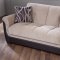 Polo Sofa Bed Ruby Light Brown by Sunset w/Options