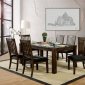 Scranton 7Pc Dining Table CM3410T in Walnut w/Options