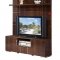 AV291-55 TV Stand in Dark Figured Sycamore by Pantek w/Options