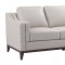 Helena Sofa & Loveseat Set Leather Italia - Granite w/Options