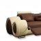 4086 Sectional Sofa in Brown & Tan Half Leather by VIG