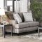 Erika Sofa SM6420 in Gray Chenille Fabric w/Options