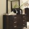 202931 Ingram Bedroom by Coaster in Brown w/Options