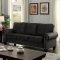 Elwick Sofa & Loveseat Set CM6884 in Dark Gray w/Options