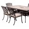 Charissa CM-OT2125-T Outdoor Patio Dining Table w/Options