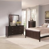 B180 Coventry Bedroom by Coaster in Dark Brown w/Options