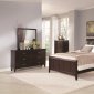 B180 Coventry Bedroom by Coaster in Dark Brown w/Options