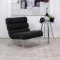 Serreta Accent Chair 903162 in Black Boucle by Coaster