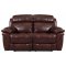 Edinburgh Sofa & Loveseat Set Brown by Leather Italia w/Options