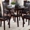 Shankmen 5104 Dining Set 5Pc in Espresso by Homelegance