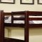 CM-BK966 Pine Ridge Twin/Twin Bunk Bed in Dark Walnut w/Options