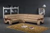 2033 Sectional Sofa in Beige Bonded Leather by VIG