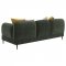 Jade Sofa & Loveseat Set 509131 in Green Chenille by Coaster