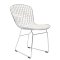 Cad Dining Chair Set of 2 w/Black or White Seat by Modway