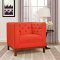 Panache Sofa EEI-1802 in Atomic Red Fabric by Modway w/Options