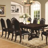 Bedford 105601 Dining Table in Mahogany by Coaster w/Options