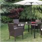 P50223 Outdoor Patio 6Pc Table Set in Brown by Poundex