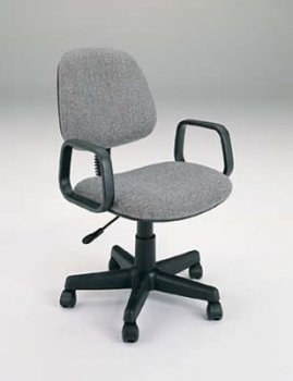 Grey Fabric Upholstery Contemporary Office Chair [AMOC-213-2221]