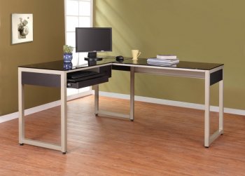 Network 4867 L Shape Computer Desk by Homelegance [HEOD-4867 Network]