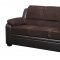 G420 Sofa & Loveseat Set in Chocolate Fabric by Glory w/Options