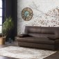 Regata Silverado Chocolate Sofa Bed in Fabric by Istikbal