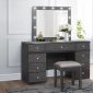 Addison Vanity Set in Metallic Grey by Global