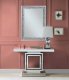 Noralie Console Table 90620 in Mirrored by Acme w/Options