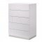 Da Vinci Bedroom Silver by J&M w/Optional Naples White Casegoods