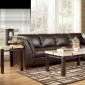 Dark Mahogany Durablend Modern Sectional Sofa by Ashley Design