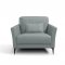 Tussio Sofa LV00946 in Watery Leather by Mi Piace w/Options